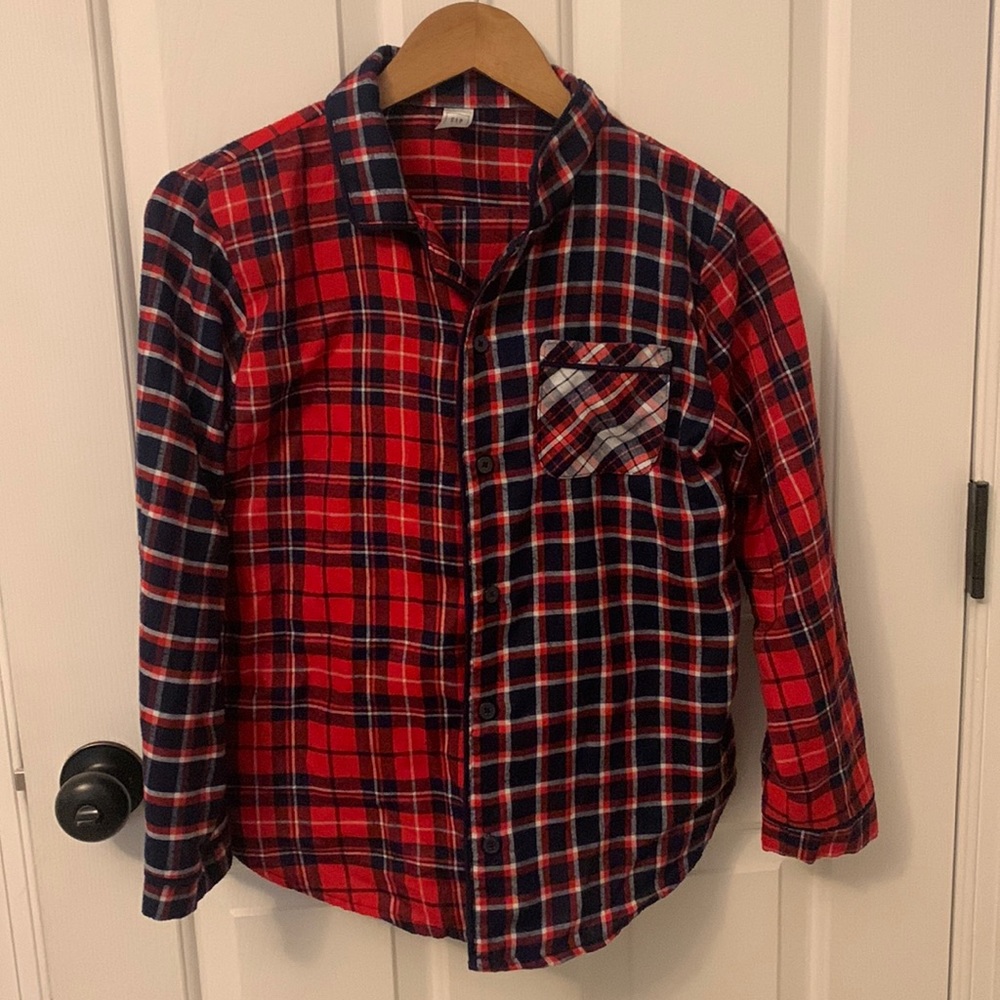 Flannel pajama set